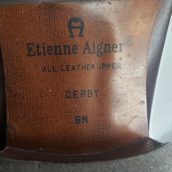 Etienne Aigner Riding Boots - Chocolate Brown - Women's size 8 - Picture 9 of 11